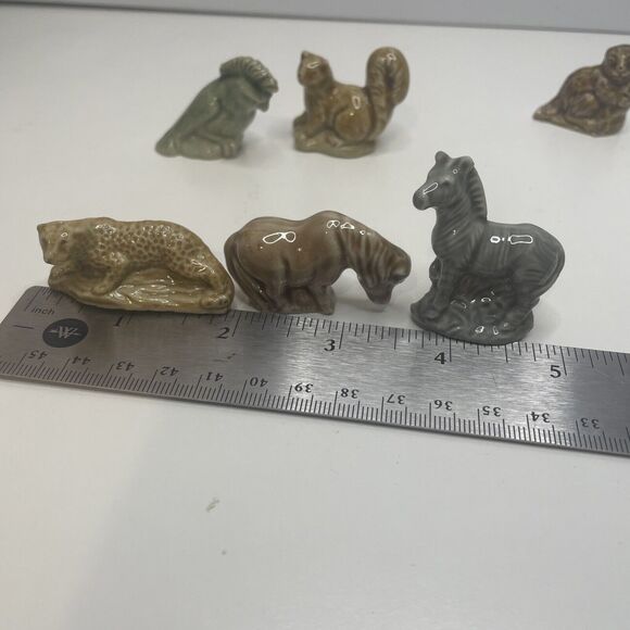 6 Piece England Wade Figures Animal different figures Zebra Etc. - Picture 6 of 6